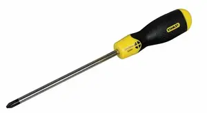 Stanley CushionGrip Pozidriv Screwdriver PZ1 x 75mm