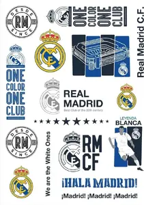 Astra RM-111 Real Madrid pagaidu ūdens tetovējumi