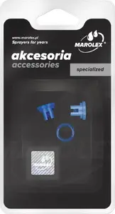 Комплект форсунок Marolex для опрыскивателей Axel, MF3.0-110° и MF4.0-45°