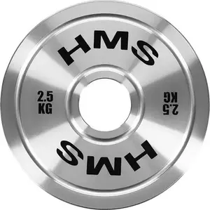 Калиброванный олимпийский стальной диск HMS TOS25 2.5 кг