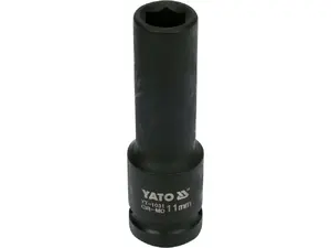 Ударная головка Yato YT-1031 1/2" 11 мм длинная шестигранная