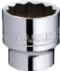 Двенадцатигранная торцевая головка Stanley 1/4" 12 мм STMT72892-8B