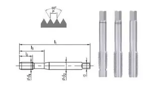 FANAR M8 Hand Tap Set, 3-Piece