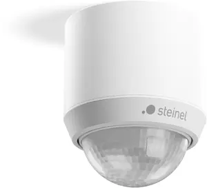 Steinel MD IR N360 COM1 Infrared Motion and Twilight Sensor, Surface-Mounted, White
