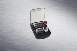 Corona C6591 Screwdriver Bit Set, PH, Slotted, Torx, 17 Pieces with Automatic Holder