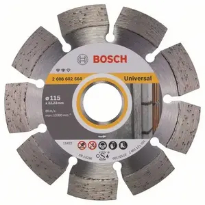 Bosch Expert for Universal Diamond Cutting Blade 115 mm, 22.2 mm Bore