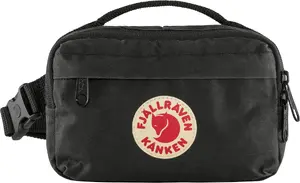 Fjällräven Kånken jostas soma, vinils, melna