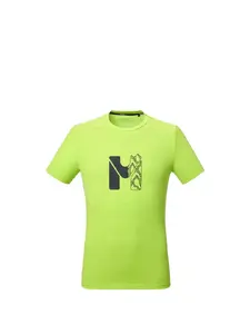 Millet Kamet Map TS SS Quick-Drying T-Shirt, Coronet Blue