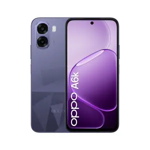 Viedtālrunis OPPO A6k 6.75" Dual SIM Snapdragon 685 4 GB RAM 256 GB Atmiņa 50 MP Kamera 6100 mAh Akumulators Melns