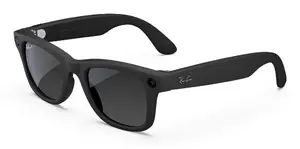 Ray-Ban Meta Wayfarer Smartglasses, 32 GB, 12 MP Camera, Bluetooth, Wi-Fi, Matte Black