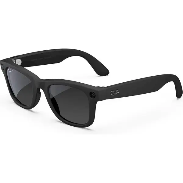 Ray-Ban Meta Wayfarer viedbrilles - Matēti melnas Photo 2
