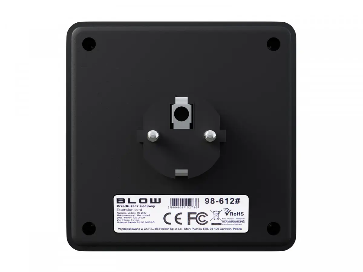 Сетевой фильтр BLOW R-20 PRx2 с USB портами Photo 3