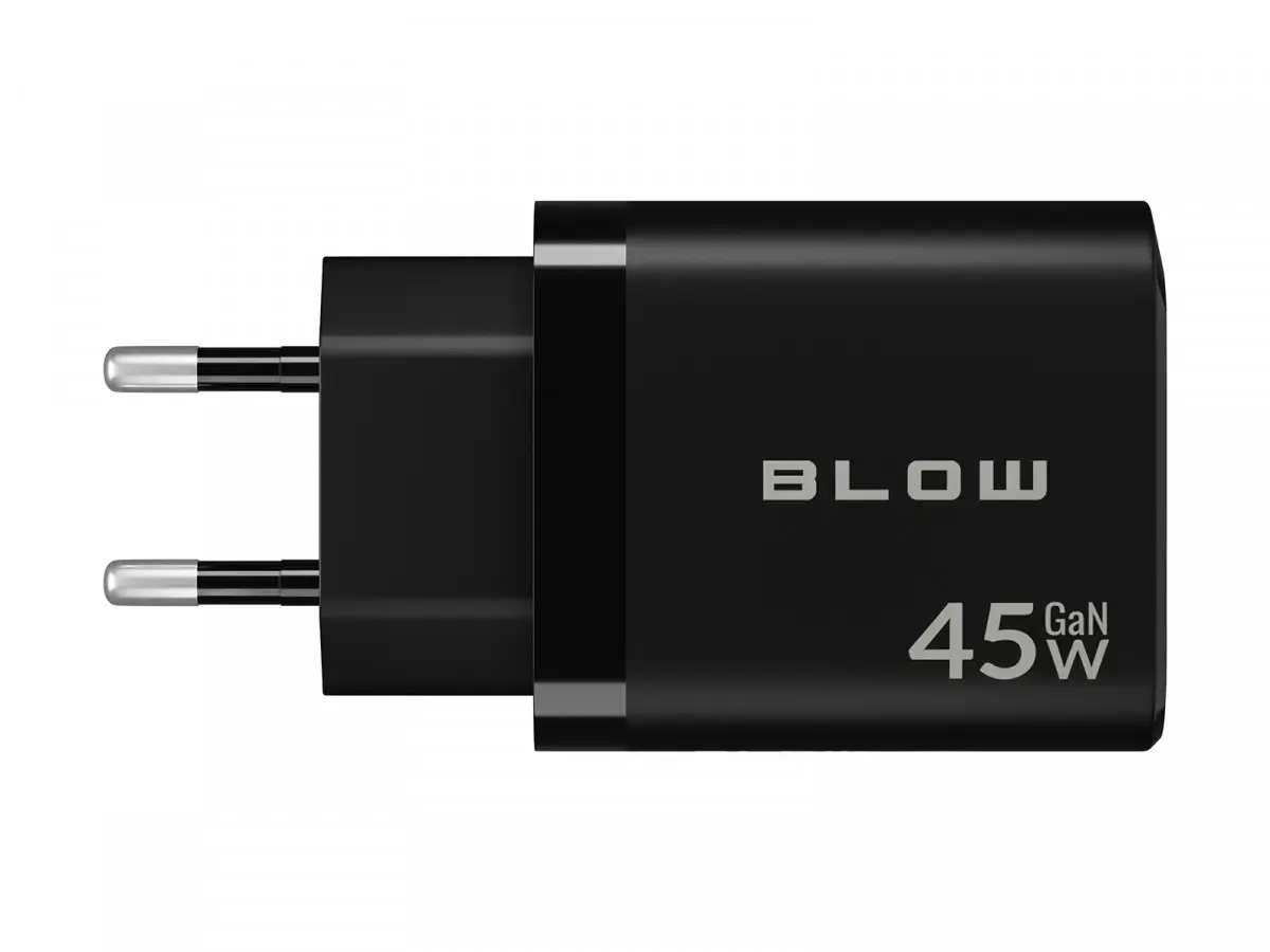 Сетевое зарядное устройство BLOW USB-A USB-C PD 45 Вт Photo 2