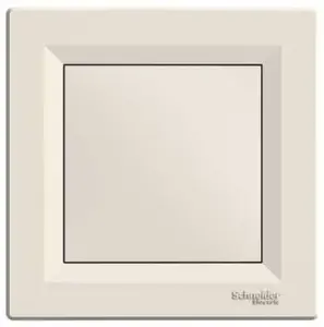 Schneider Electric Asfora Blank Plate, Cream, EPH5600123