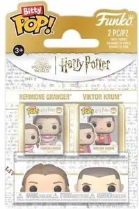 Фигурки Funko Pop Bitty POP 2-Pack Harry Potter Гермиона Грейнджер и Виктор Крам