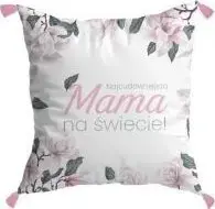 MCD Pink Decorative Cushion with Tassels for Mom