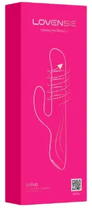 Lovense Velvo Rotating Rabbit Vibrator with App Control and WaveRoller Technology