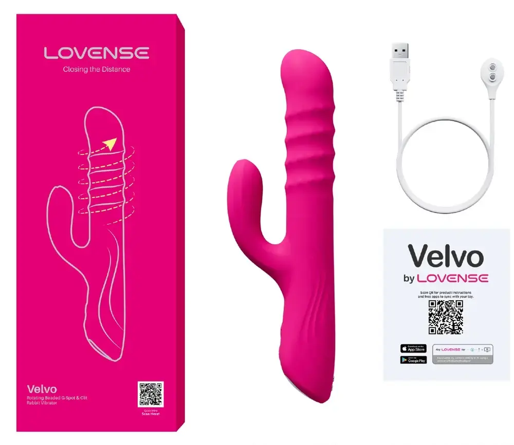 Вибратор-кролик Lovense Velvo с управлением через приложение Photo 7