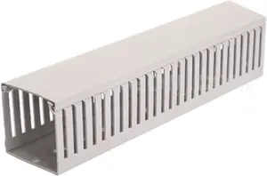 Ergom KOPD perforēts kabeļu kanāls 25x40 mm, pelēks, 2 m