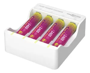 Ansmann 1001-0182 USB Battery Charger with Lithium-Ion AAA Batteries