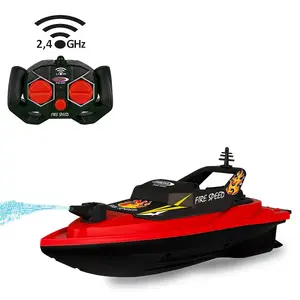 Radio vadāms laivas modelis Jamara Feuerlöschboot Fire Speed 2.4GHz ar ūdens smidzināšanas funkciju