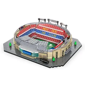 Jamara CaDA Camp Nou FC Barcelona Stadium Building Set 728 Pieces