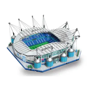 Jamara CaDA Etihad Stadium Manchester City FC Building Set 4473 Pieces
