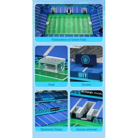 Jamara CaDA Etihad Stadium Manchester City FC konstruktors Photo 12