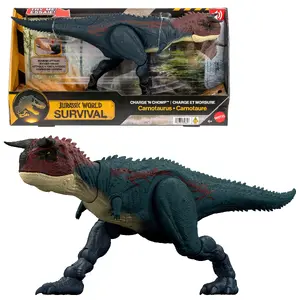 Jurassic World Charge 'N Chomp Carnotaurus Dinosaur Figure
