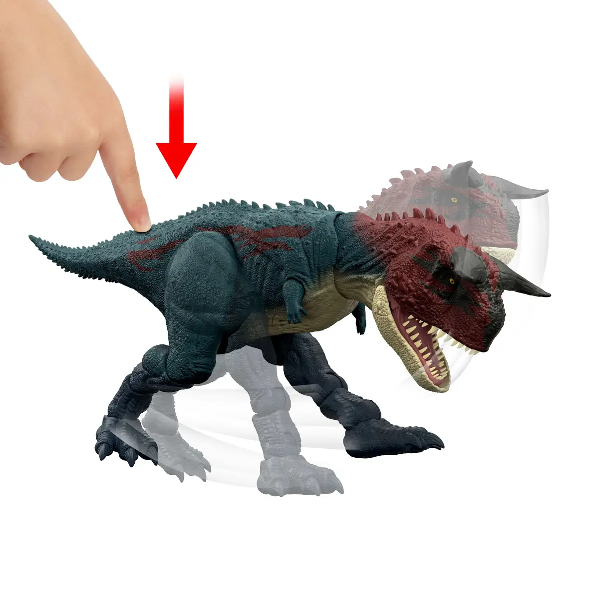 Фигурка динозавра Jurassic World Charge 'N Chomp Carnotaurus Photo 3