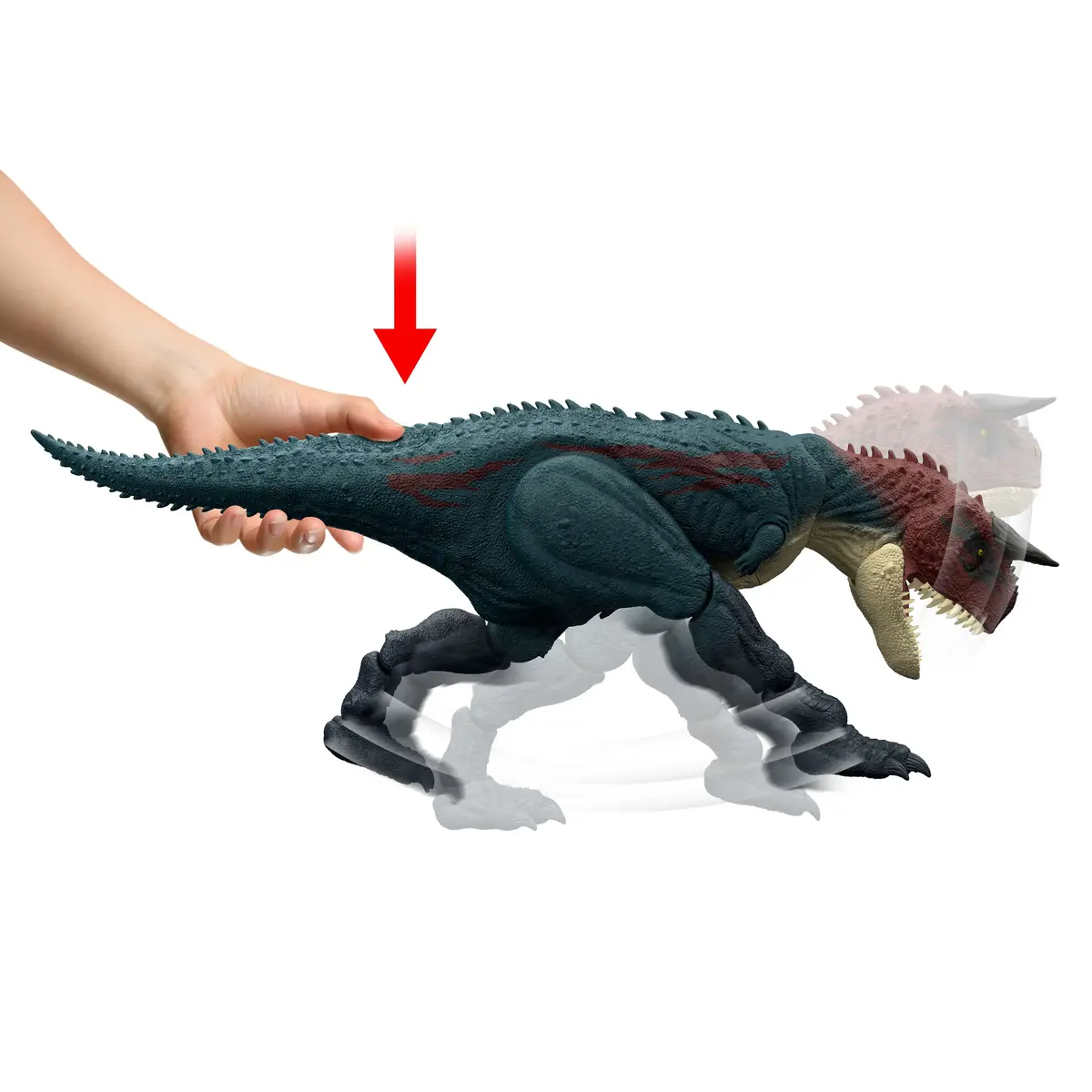 Фигурка динозавра Jurassic World Charge 'N Chomp Carnotaurus Photo 6