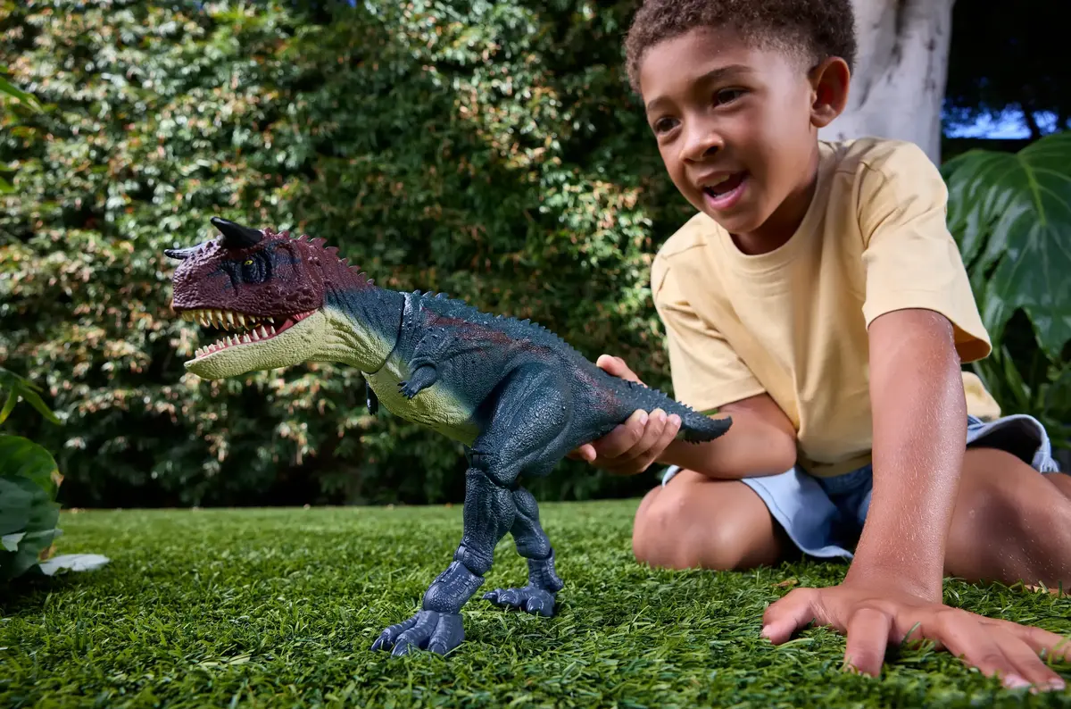 Фигурка динозавра Jurassic World Charge 'N Chomp Carnotaurus Photo 7