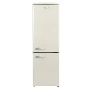 Frigelux CBNF330RCD Retro Refrigerator, Beige