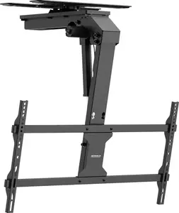 SpeaKa Professional SP-TVCM-570 Motorized TV Ceiling Mount for 43-86 Inch Screens, Swivel, Tilt, App and Remote Control
