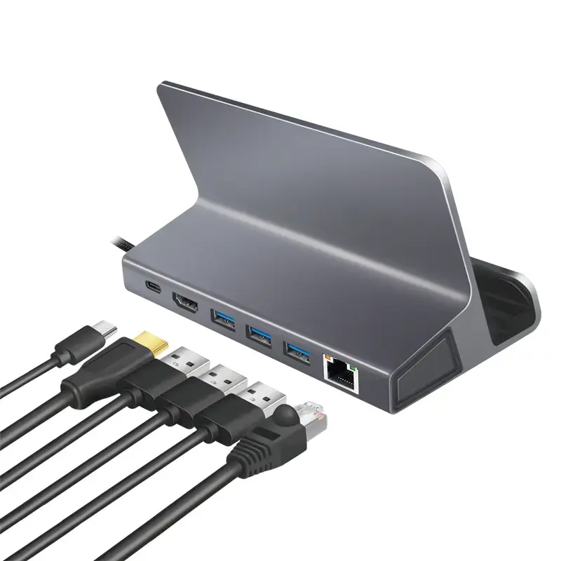LogiLink UA0408 universāla USB-C dokstacija Photo 4