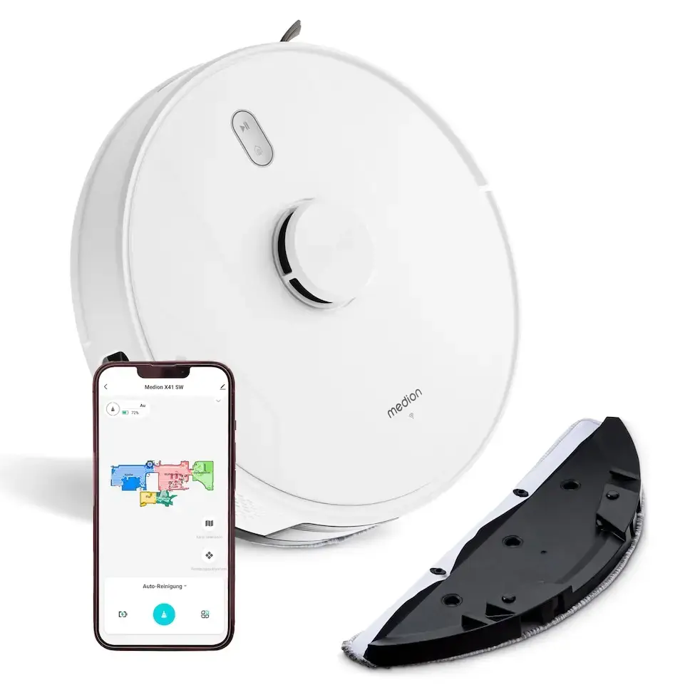 MEDION X41 SW Robot Vacuum Cleaner Photo 2