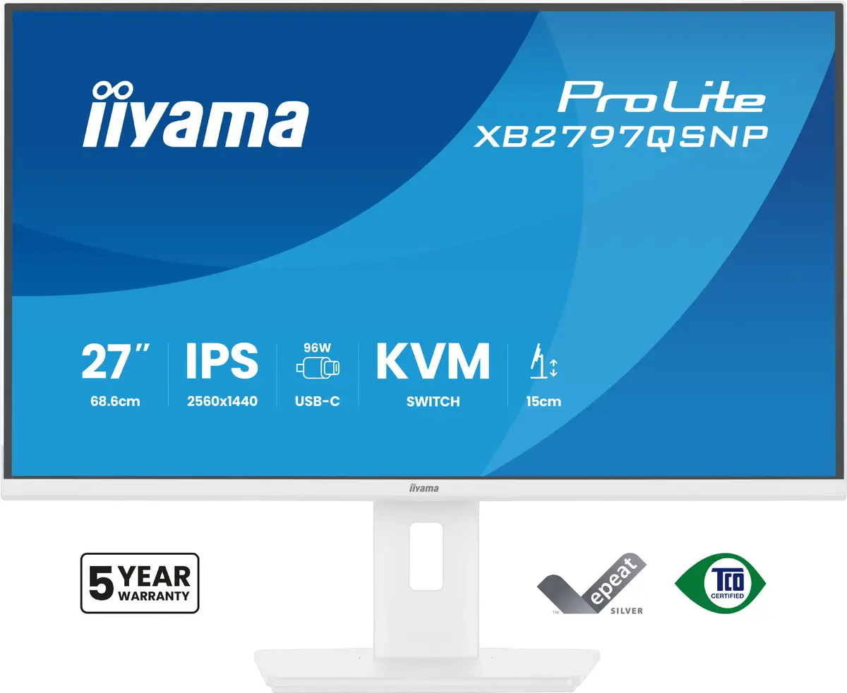 Монитор iiyama ProLite XB2797QSNP-W1 27 дюймов IPS Photo 2