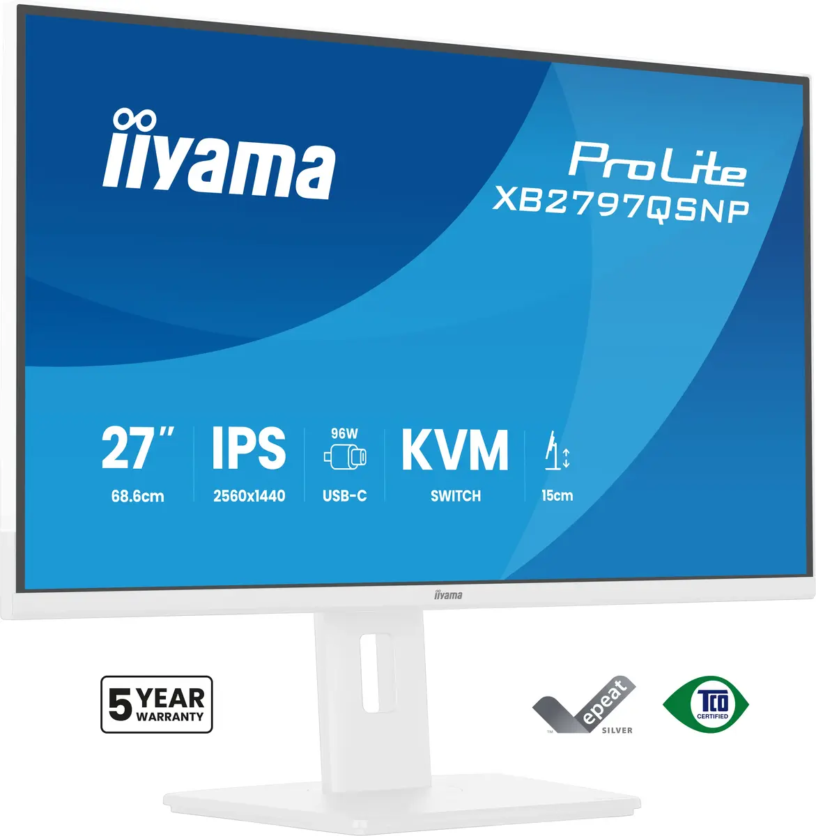 Iiyama ProLite XB2797QSNP-W1 datora monitors 27