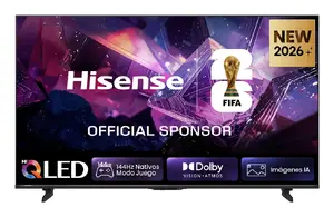 Телевизор Hisense 55E7S PRO 55 дюймов QLED Smart TV, 4K UHD+, 3840 x 2160 пикселей, плоский экран, черный