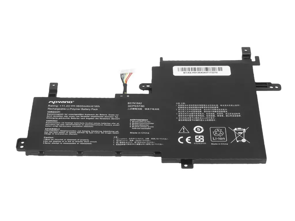 Movano B31N1842 akumulators Asus Vivobook K513E M513I S513E Photo 3