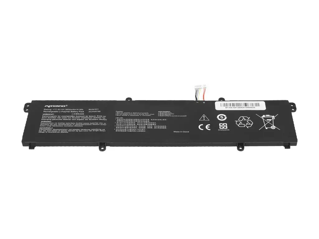 Movano Battery for Asus VivoBook Flip 14 X421 TM420 R413 K413FA Photo 3