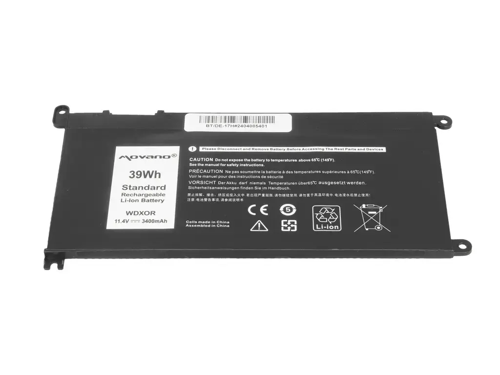 Аккумулятор для ноутбука Movano BT/DE-17H для Dell WDX0R Photo 3