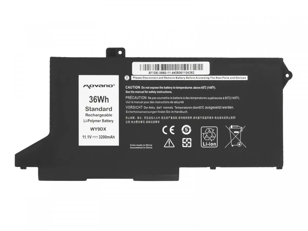 Movano akumulators Dell Latitude 5520, 5420, Precision 3560 Photo 5