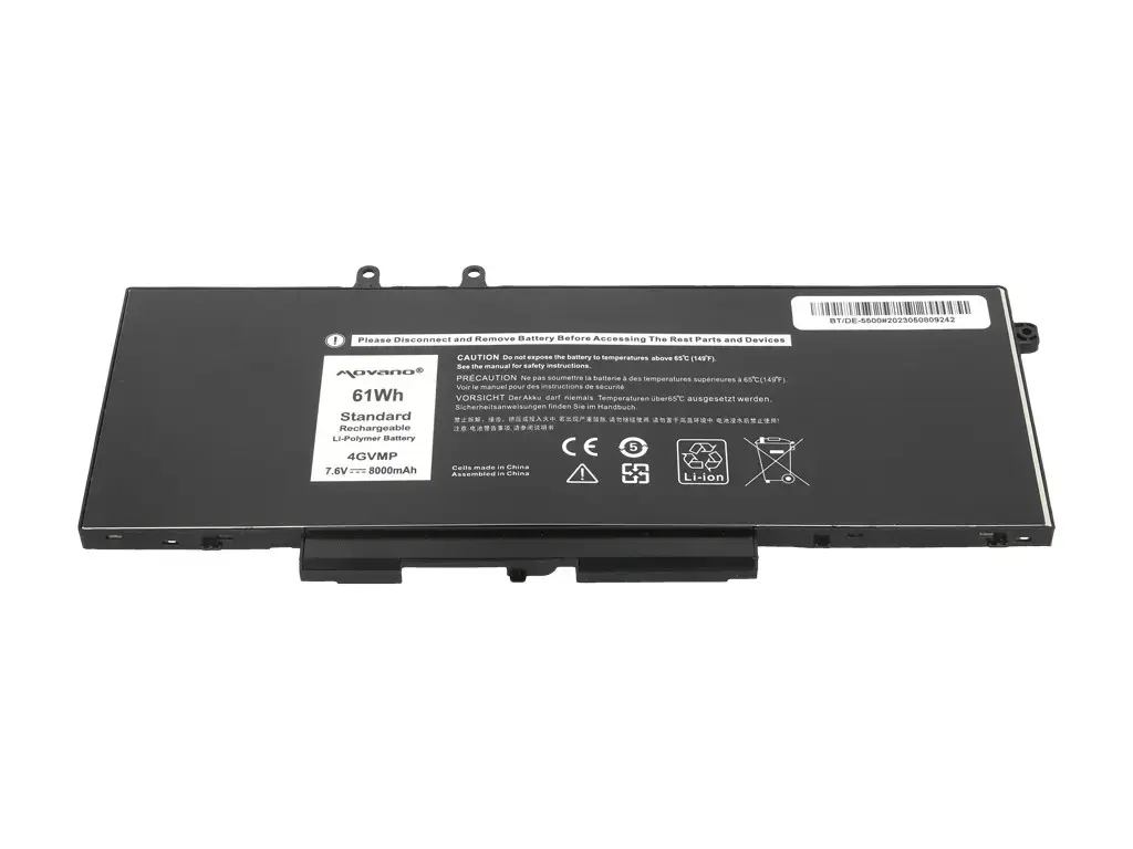 Movano 4GVMP Battery for Dell Latitude 5400 5500 Photo 3