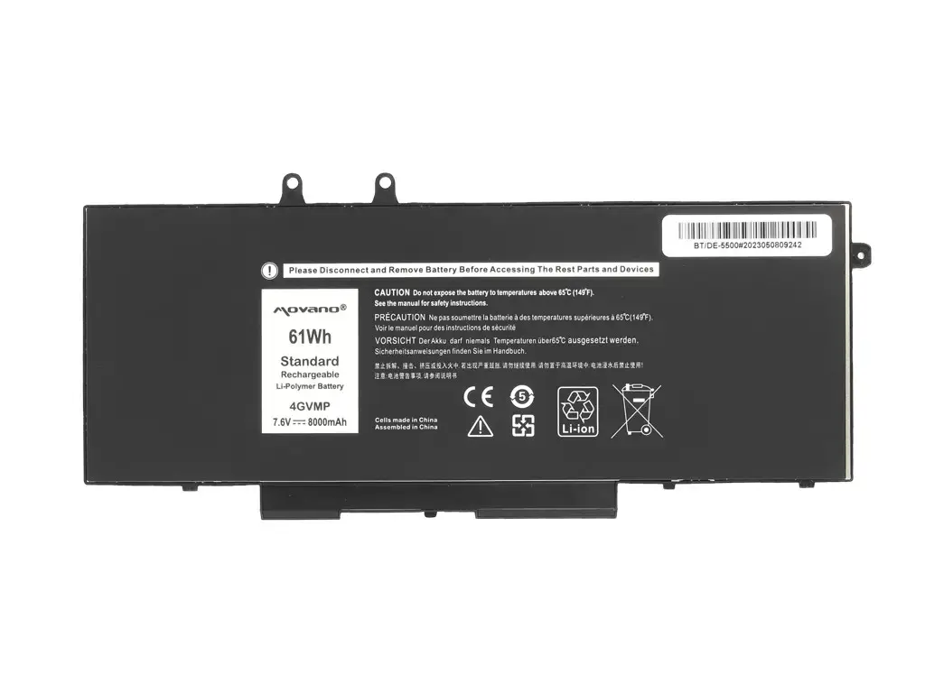 Movano 4GVMP Battery for Dell Latitude 5400 5500 Photo 5