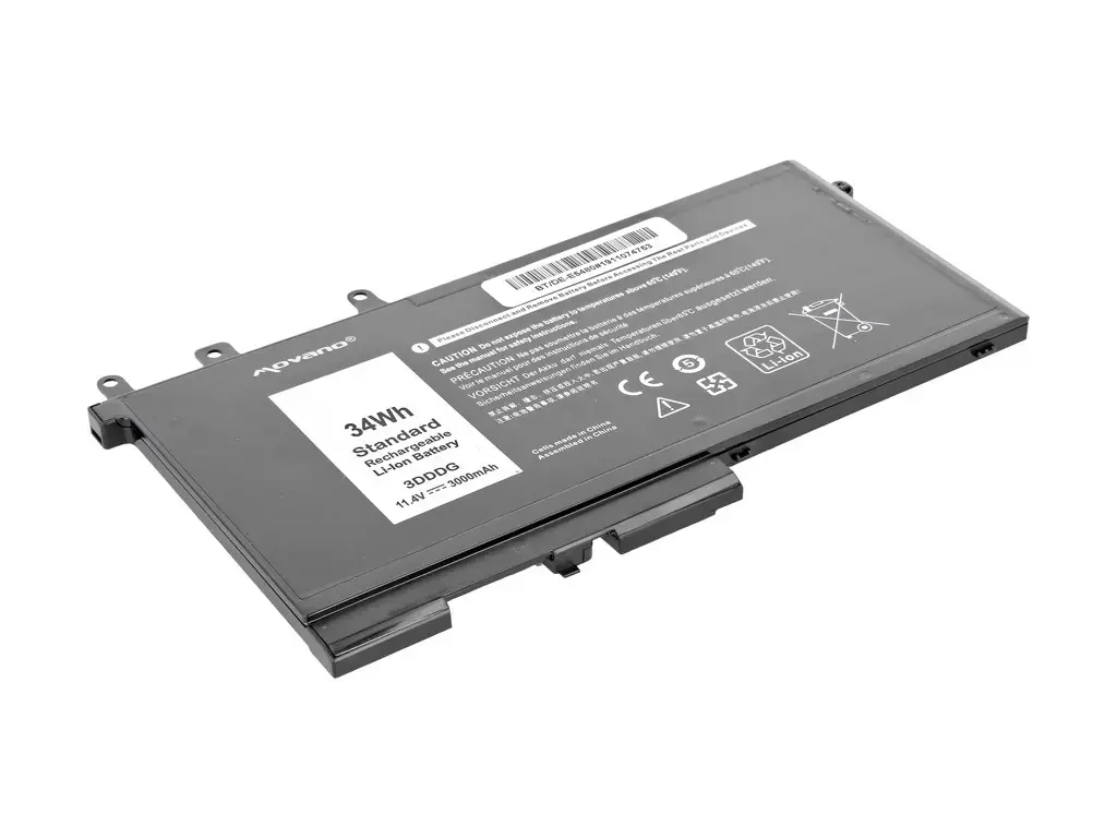 Movano BT/DE-E5480 akumulators Dell Latitude 5280 5480 5495 5580 Photo 2