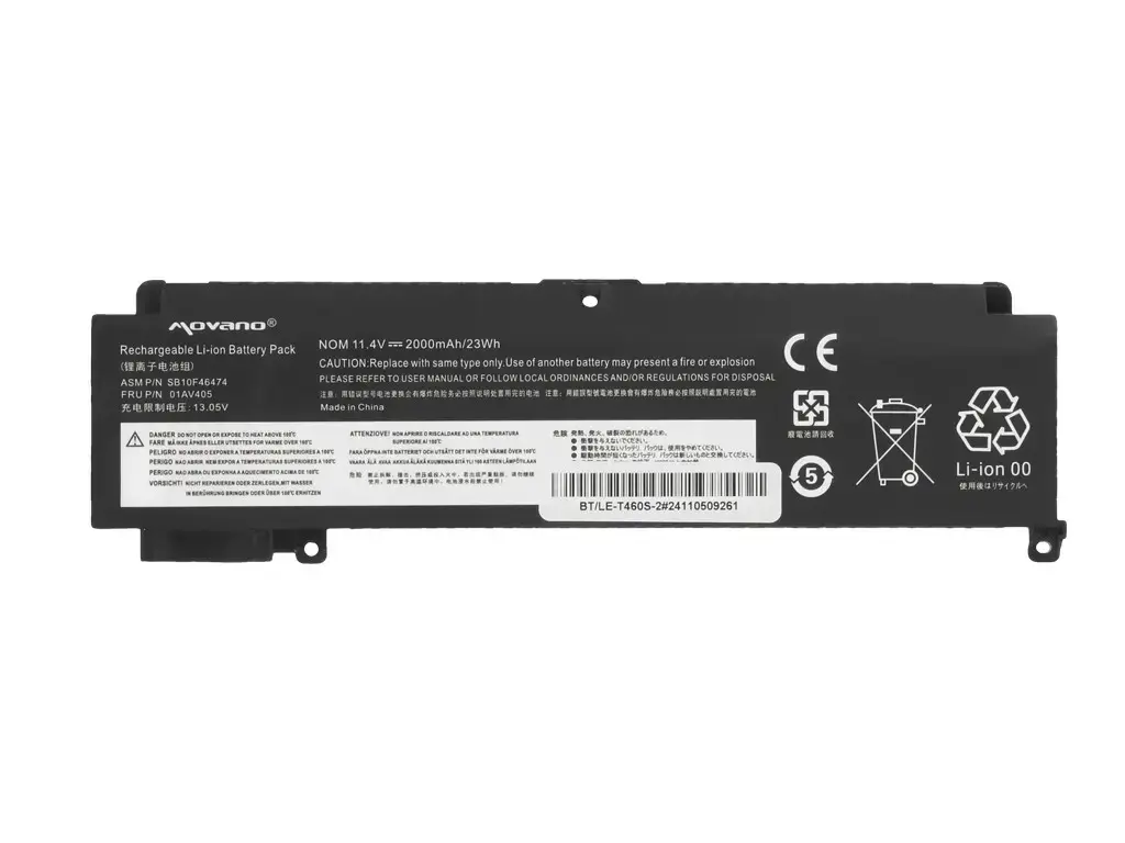 Movano Battery for Lenovo ThinkPad T460s T470s Photo 5