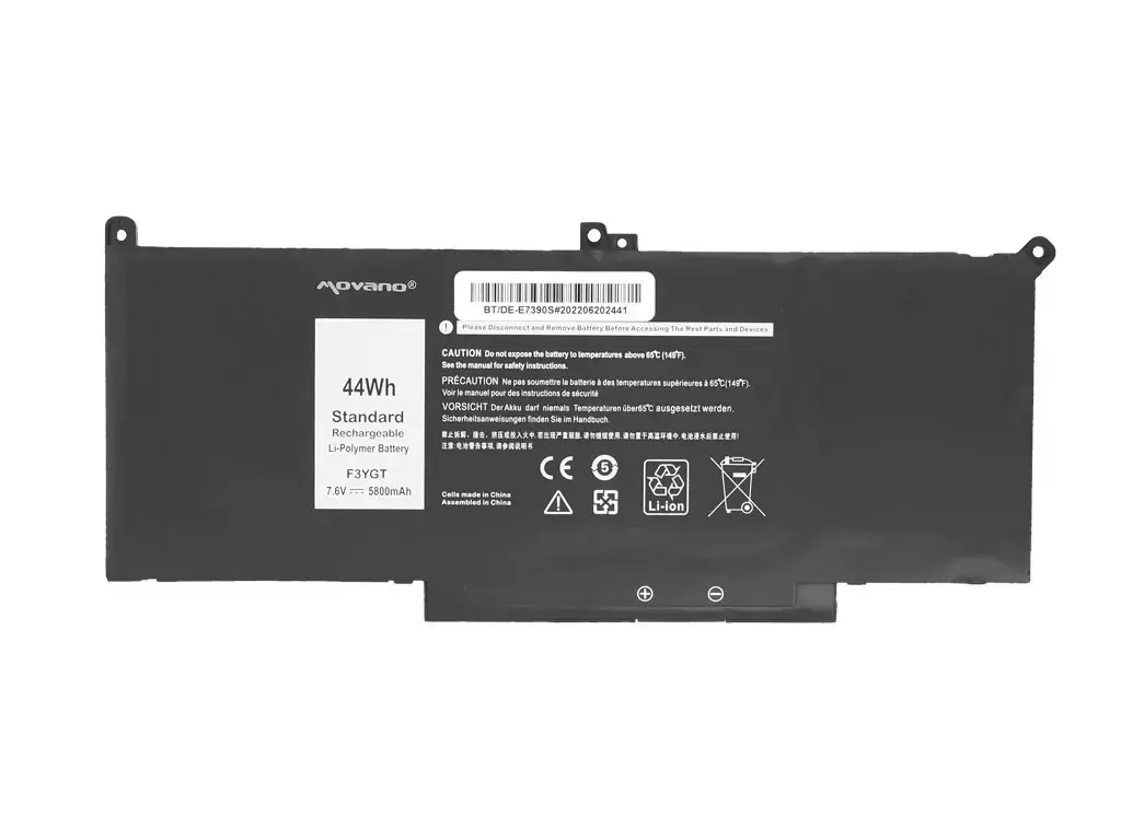 Аккумулятор Movano BT/DE-E7390S для Dell Latitude 7290 7390 7490 Photo 5