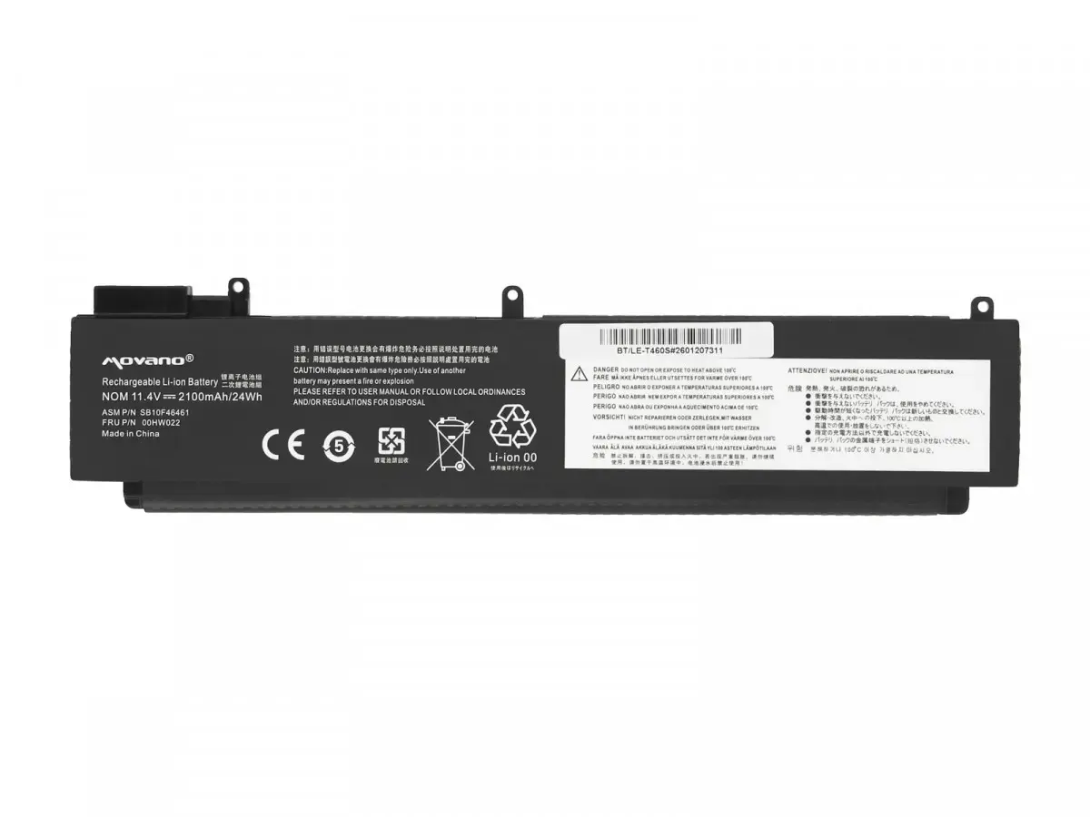 Аккумулятор Movano для Lenovo Thinkpad T480s L17L3P71 Photo 5