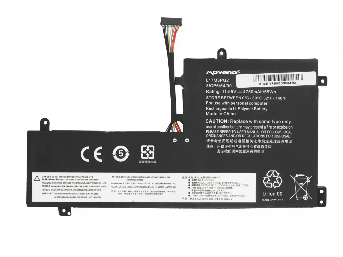 Movano L17C3PG2 Battery for Lenovo Legion Y530 Y730 Y7000 Photo 5